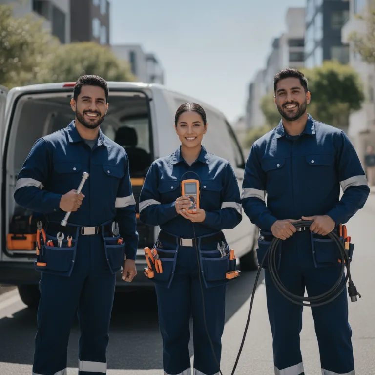 Ponto de Carregamento equipe em Sao Vicente